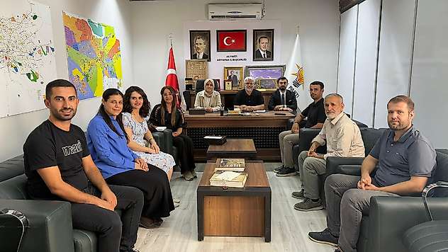 T-SUY Projesi personellerinden Başkan Kablan'a ziyaret