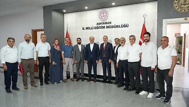 Talat Yavuz'dan İl Müdürü Tosun'a ziyaret