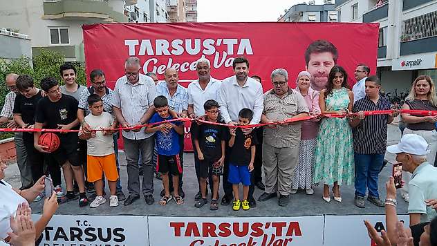 Tarsus'ta Aznakay parkı açıldı