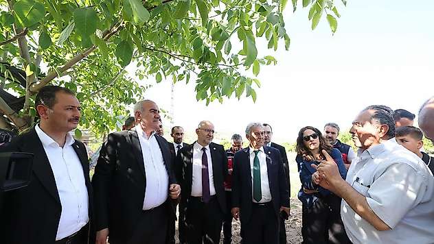 TBMM Zirai Don araştırma komisyonu Gölbaşı'nda incelemelerde bulundu
