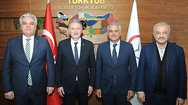 TMO Genel Müdürü Ahmet Güldal'dan TÜRKTOB'a ziyaret