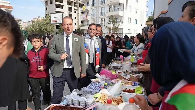 TOBB Yavuz Selim Ortaokulu'ndan Gazze'ye anlamlı destek kermesi