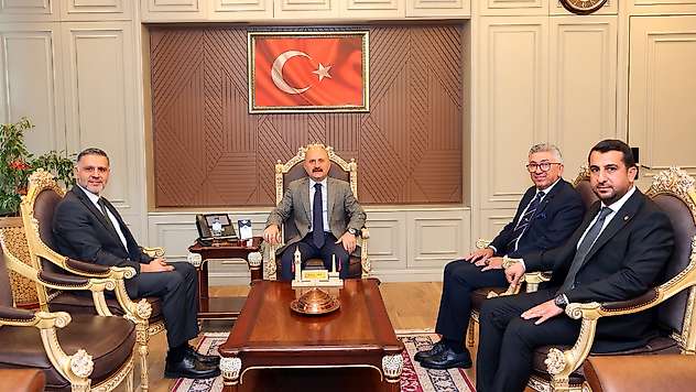 TSKGV Genel Müdürü Topçu'dan Vali Varol'a ziyaret