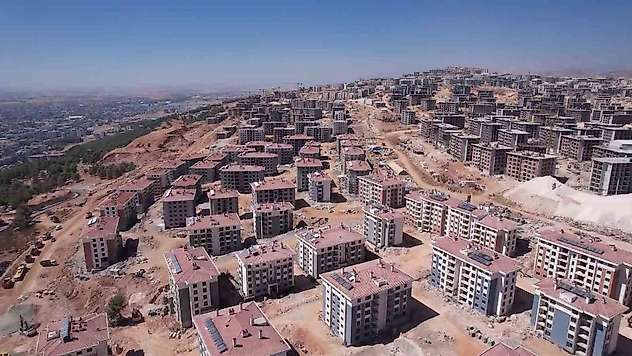 Türkiye'nin en büyük şantiyesinde binlerce işçi çalışıyor