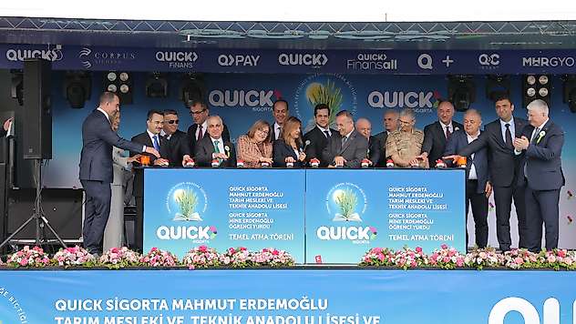 Türkiye'ye örnek proje hayata geçiyor: Quick Sigorta'dan Nurdağı'na eğitimde iz bırakacak yatırım