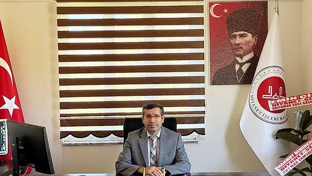 Tut  İlce Müftüsü Sadettin Altın göreve başladı