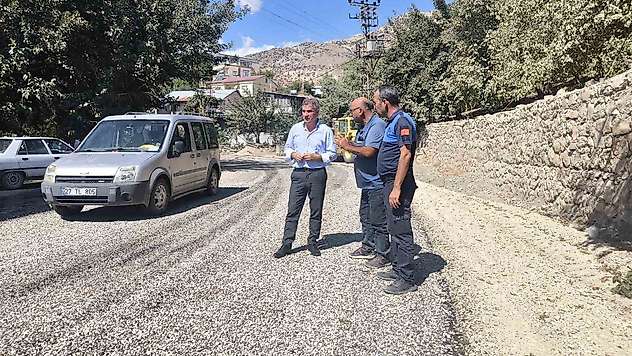 Tut ilçesinin TOKİ yolu asfaltlandı