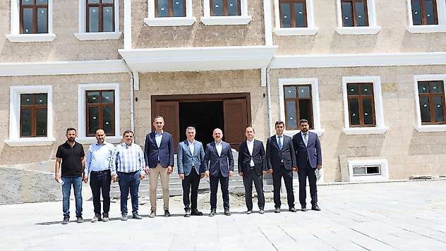 Tut Kaymakamlığı yeni hizmet binasında sona gelindi