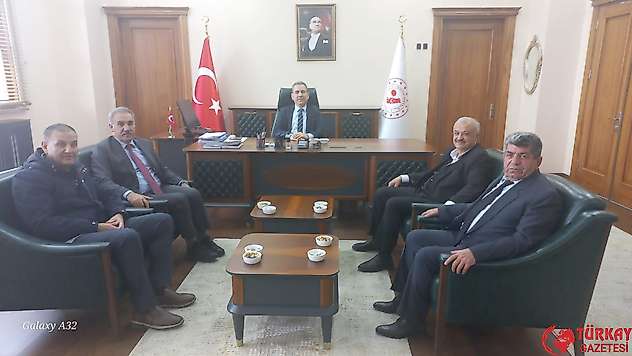 TYAB Heyetinden Konya Meram kaymakamına ziyaret
