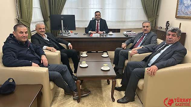 TYAB Heyetinden Ziraat Bankası Konya Bölge Başkanı Kızılok'a ziyaret