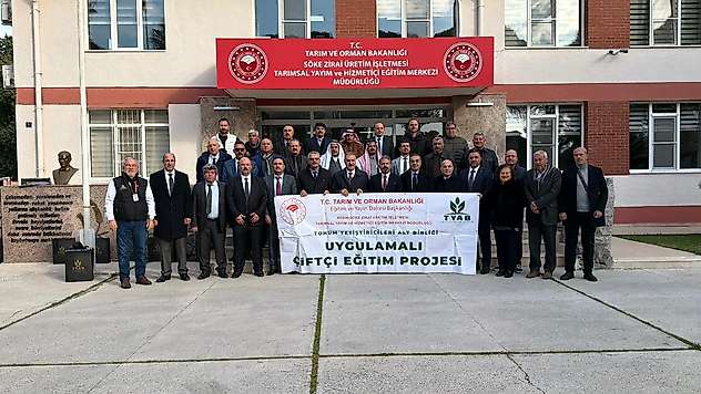 TYAB'ın 2. Grup çiftçi eğitimi başarıyla tamamlandı