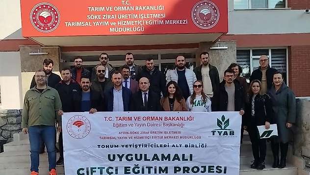 TYAB'ın Ocak ayında uygulamalı çiftçi eğitimleri devam ediyor