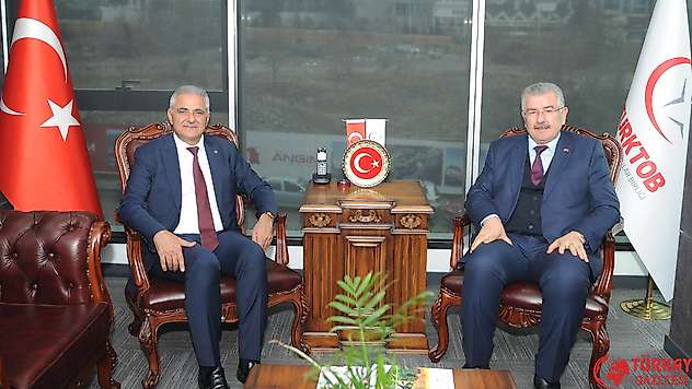 Ulusal hububat konseyi başkanı Taşpınar'dan Başkan Güler'e ziyaret