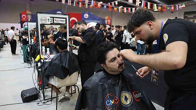 Uluslararası Kuaförler Balkan Şampiyonası Elazığ'da başladı