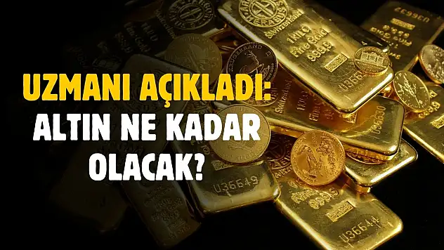 Uzmanı açıkladı! Altın ne olacak?