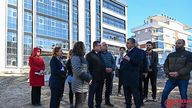 Vali Şahin Serik'te kamu yatırımlarını yerinde inceledi