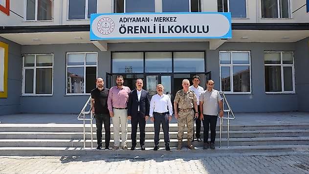 Vali Varol: 'Adıyaman'ın yeni yaşam alanı Örenli'de eğitim altyapısını güçlendiriyoruz'
