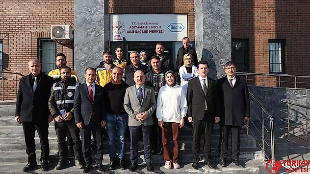 Vali Varol'dan 5 nolu aile sağlığı merkezine ziyaret