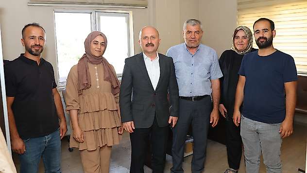 Vali Varol'dan Adıyaman Damızlık Sığır Yetiştiricileri Birliğine ziyaret