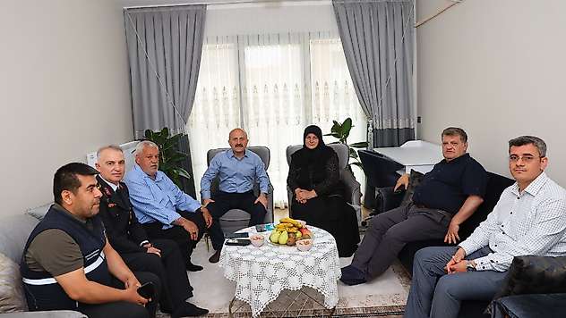 Vali Varol'dan anlamlı ziyaret