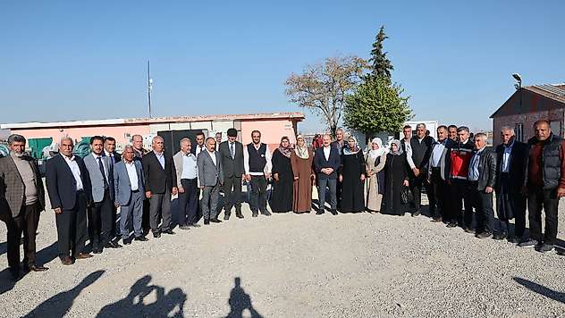 Vali Varol'dan Çamgazi sulama sahasına ziyaret