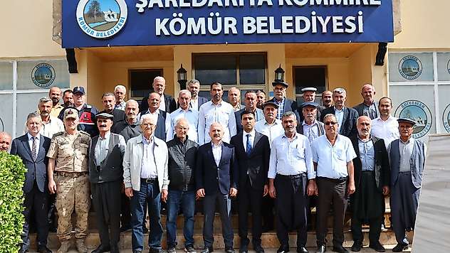 Vali Varol'dan Kömür Belde Belediyesine ziyaret