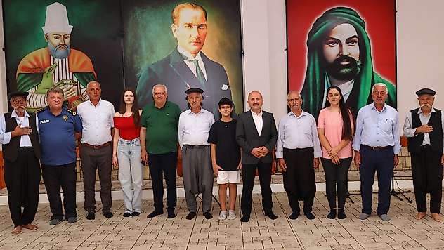 Vali Varol'dan Yenimahalle Rıza Tanrıverdi Cem Evine ziyaret