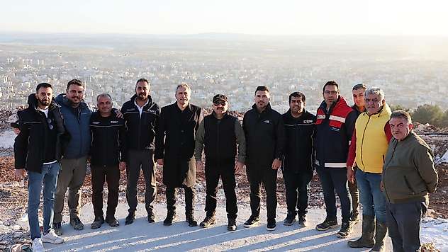 Vali Varol, İndere bölgesindeki okul inşaatlarını inceledi