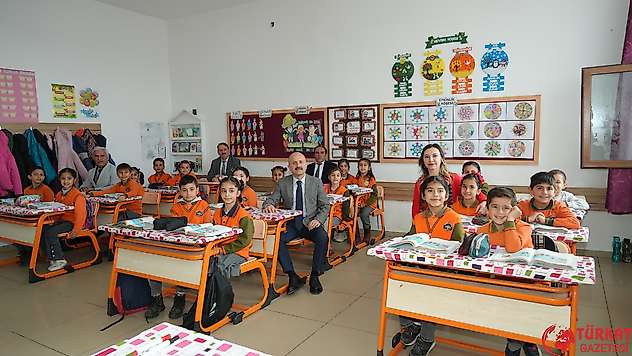 Vali Varol İnönü İlkokulu inşaatında incelemelerde bulundu