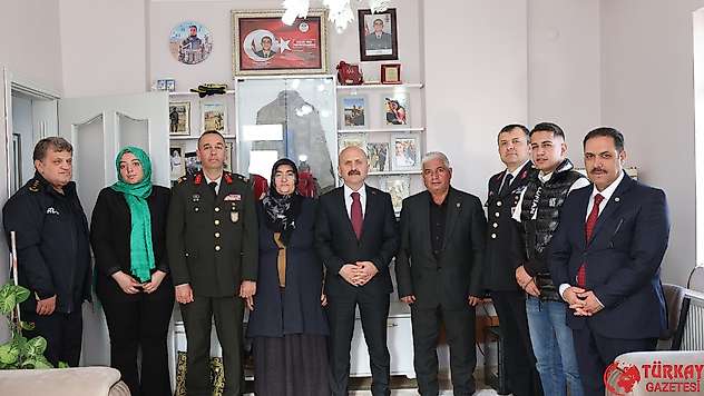 Vali Varol: Kahraman şehidimizin ruhu şad, mekânı cennet olsun