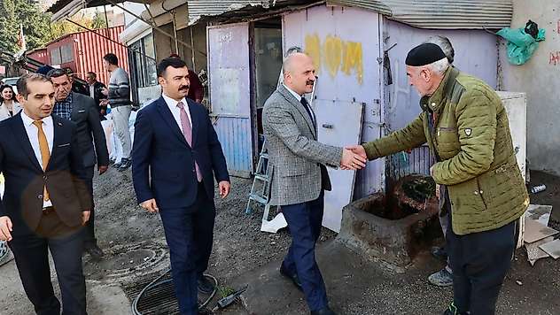 Vali Varol Kahta esnaflarıyla bir araya geldi