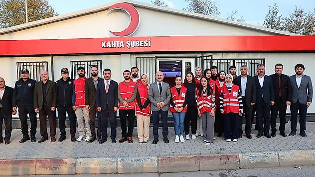 Vali Varol: Kahta Kızılay yeni hizmet merkezi ilçemize hayırlı olsun