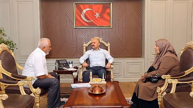 Vali Varol, vatandaşlarla bir araya geldi