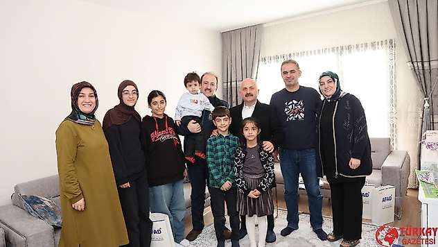 Vali Varol ve Pehlivan'dan Örenli kalıcı deprem konutlarına ziyaret