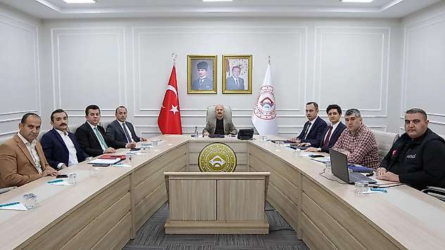 Vali yardımcıları haftalık değerlendirme toplantısı yapıldı