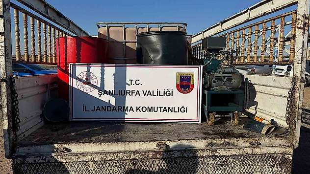Viranşehir'de 650 litre kaçak akaryakıt ele geçirildi