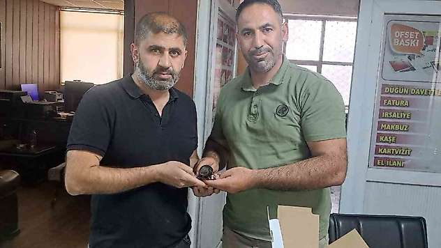 Yaralı halde bulunan ebabil kuşu doğa koruma ekiplerine teslim edildi