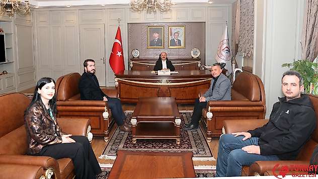 Yeşilay Derneği heyetinden Vali Varol'a ziyaret