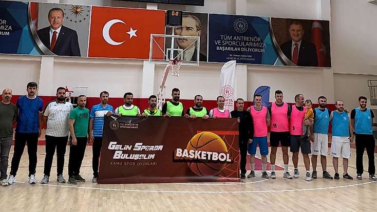 4. Kamu Spor Oyunları 3x3 Basketbol Turnuvası Kahta’da Tamamlandı