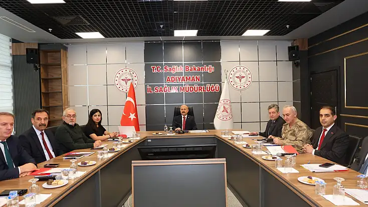Adıyaman’da Bağımlılıkla Mücadele İl Koordinasyon Kurulu toplantısı gerçekleştirildi