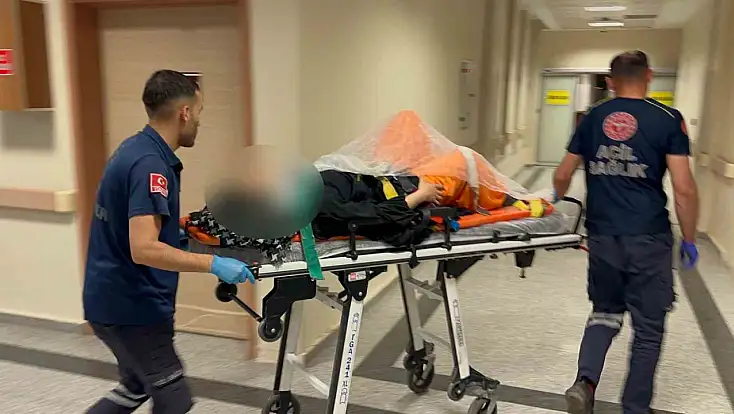 Adıyaman'da binanın 3. katından düşen vatandaş yaralandı