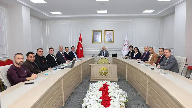 Adıyaman’da Haftalık Koordinasyon toplatışı yapıldı