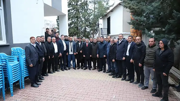 AK Parti heyetinden Sincik Çamdere Köyüne ziyaret