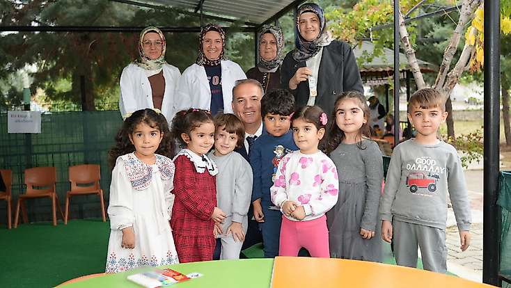 Altınşehir Anaokulunda Orman Keşif Merkezi ve Açık Hava Kütüphanesi Açıldı