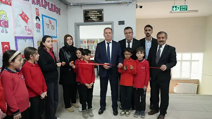 Bahar Behiş Kütüphanesinin açılışı gerçekleştirildi