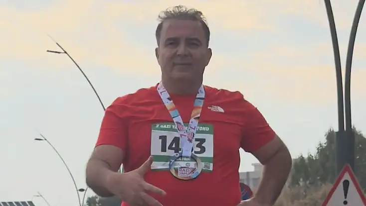 Başkan Fırat Gazi koşusunda Adıyaman’ı temsil etti