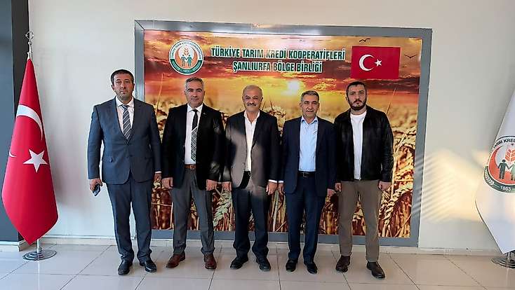 Başkan Olgun’dan Tarım Kredi Kooperatifleri Şanlıurfa Bölge Müdürlüğü’ne ziyaret