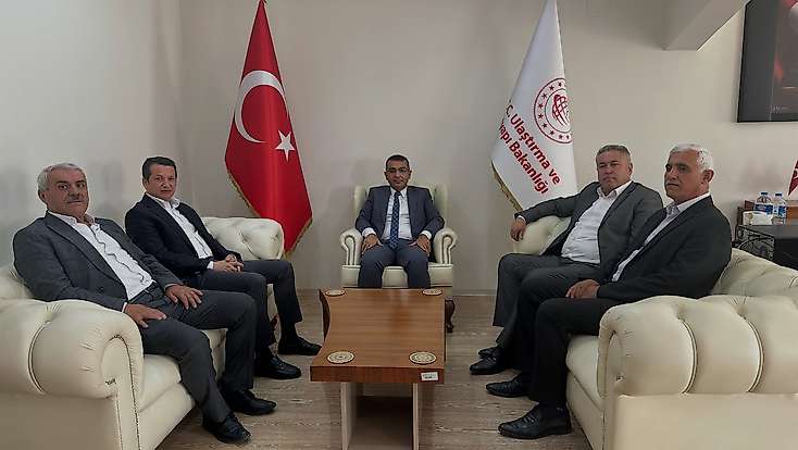 Başkan Olgun’dan Ulaştırma Bakanlığı 7.Bölge Müdürü Çatulay’a ziyaret