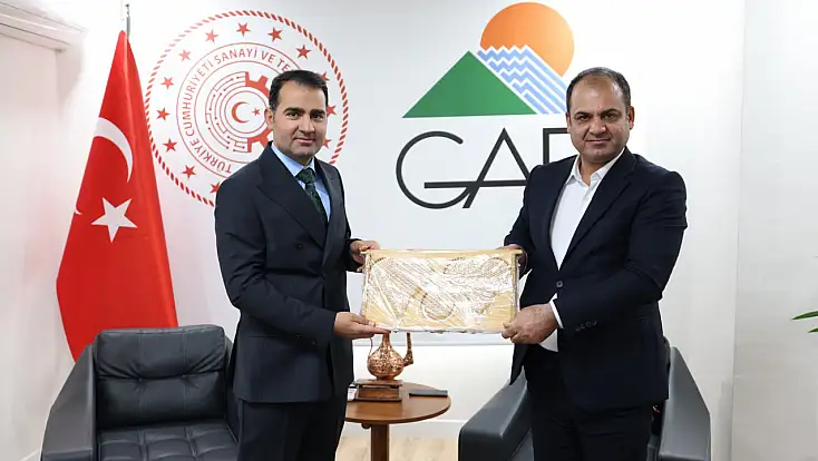 Başkan Yiğit GAP Kalkınma İdaresi Başkanı Maral ile bir araya geldi