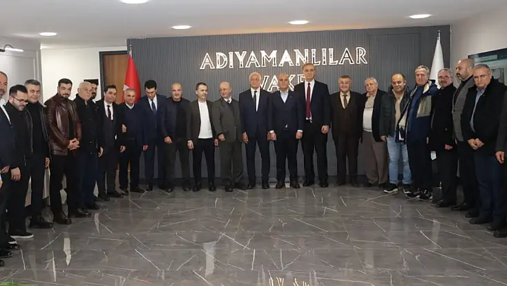 Besni Eğitim Vakfı Yönetiminden Adıyamanlılar Vakfı’na Ziyaret